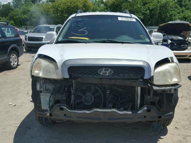 KM8SC13D23U461360 - 2003 HYUNDAI SANTA FE G WHITE photo 9