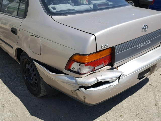 1NXAE09B3RZ215609 - 1994 TOYOTA COROLLA LE 米色 照片 9