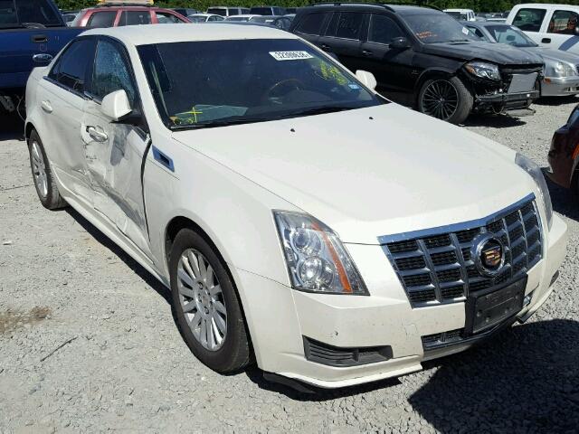 1G6DE5E55D0158041 - 2013 CADILLAC CTS LUXURY WHITE photo 1