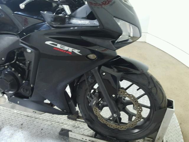 MLHPC4461E5100742 - 2014 HONDA CBR500 R BLACK photo 17