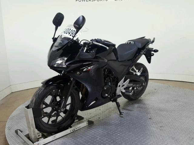 MLHPC4461E5100742 - 2014 HONDA CBR500 R BLACK photo 4