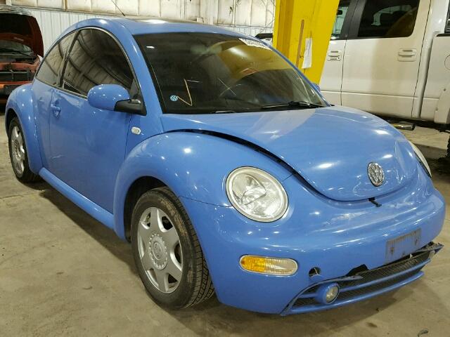 3VWCC21C41M423300 - 2001 VOLKSWAGEN NEW BEETLE 蓝色 照片 1