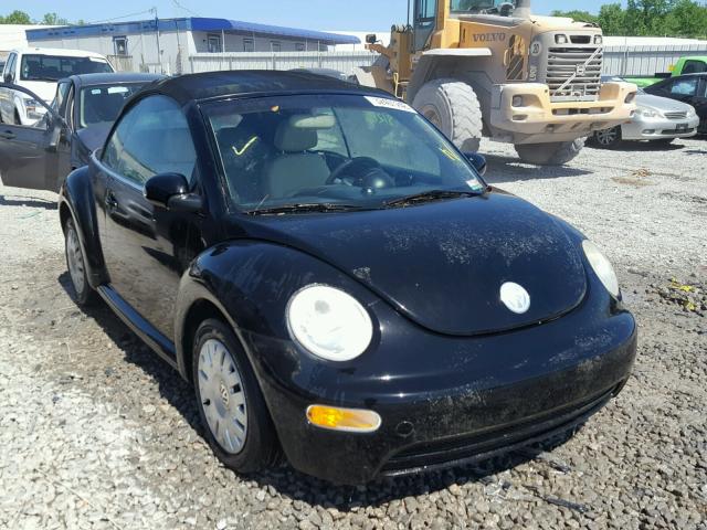 3VWBM31YX5M352877 - 2005 VOLKSWAGEN NEW BEETLE 黑色 照片 1