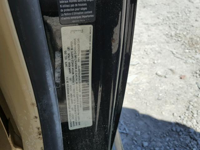 3VWBM31YX5M352877 - 2005 VOLKSWAGEN NEW BEETLE 黑色 照片 10