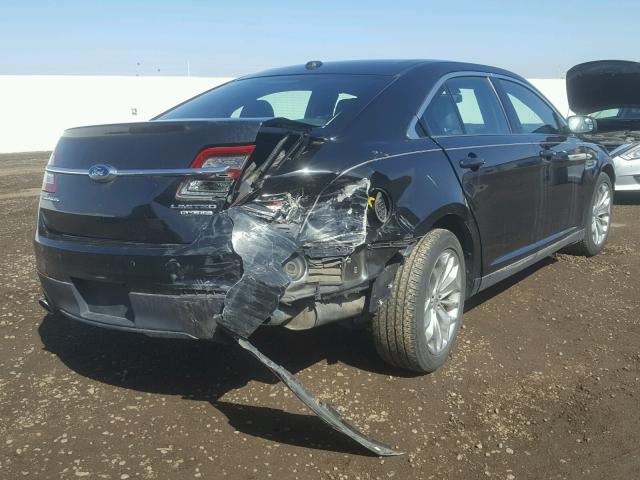 1FAHP2F8XDG129888 - 2013 FORD TAURUS LIM BLUE photo 4