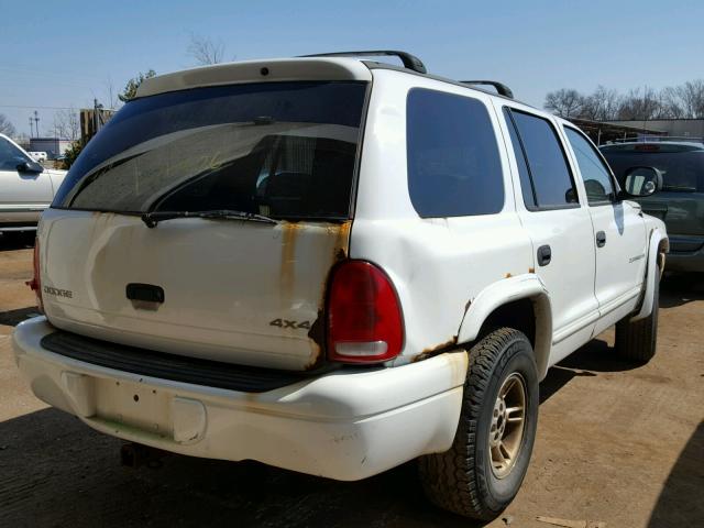 1B4HS28Y8XF618545 - 1999 DODGE DURANGO WHITE photo 4