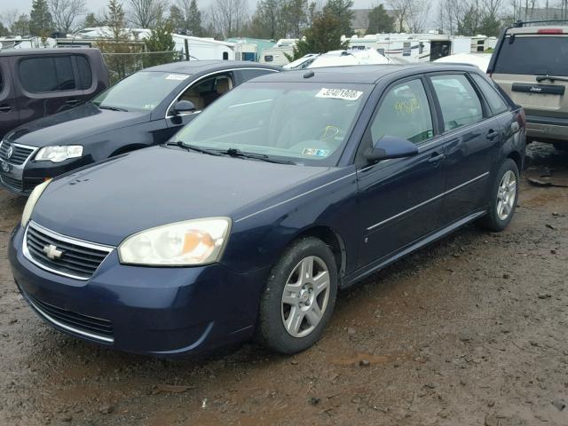 1G1ZT63846F155930 - 2006 CHEVROLET MALIBU MAX BLUE photo 2