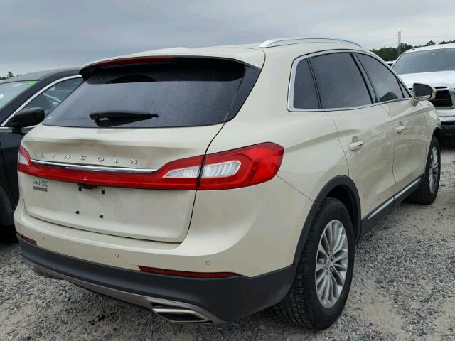 2LMTJ6KR0GBL30335 - 2016 LINCOLN MKX SELECT CREAM photo 4