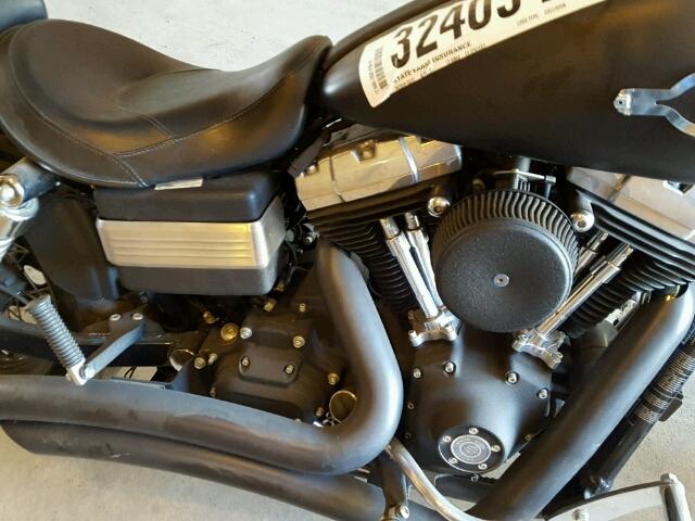 1HD1GX419CC306711 - 2012 HARLEY-DAVIDSON FXDB DYNA BLACK photo 7