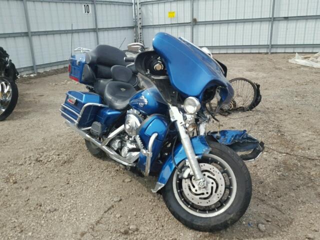 1HD1FCW195Y631924 - 2005 HARLEY-DAVIDSON FLHTCUI BLUE photo 1