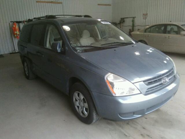 KNDMB233886265612 - 2008 KIA SEDONA EX GRAY photo 1