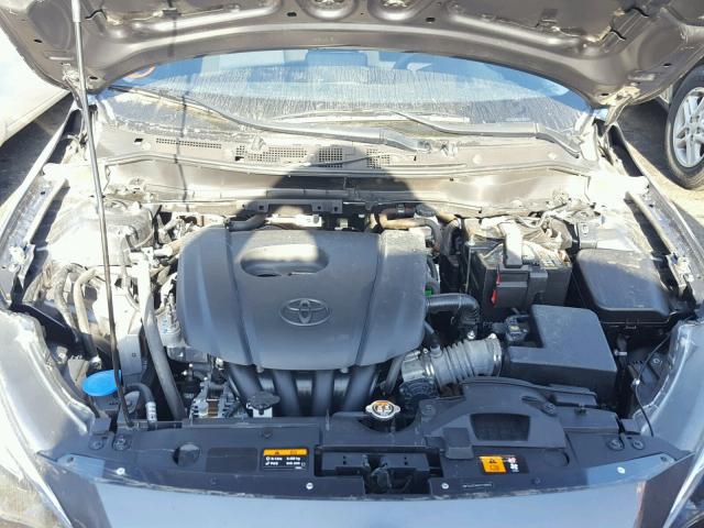 3MYDLBZV6GY128893 - 2016 TOYOTA SCION IA GRAY photo 7