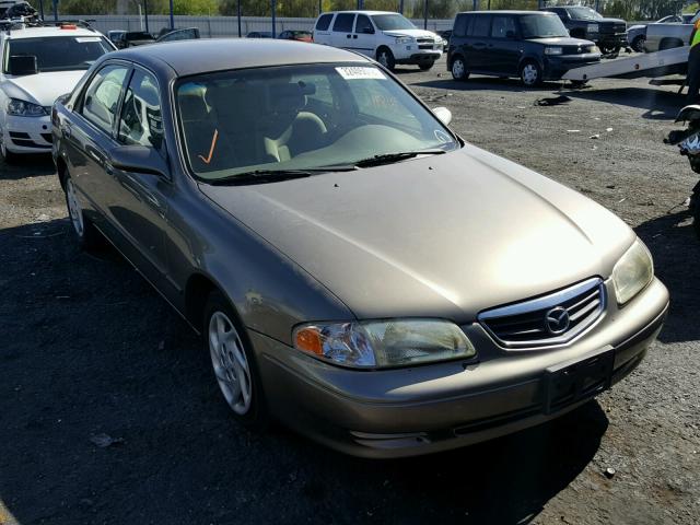 1YVGF22C625260869 - 2002 MAZDA 626 LX BEIGE photo 1