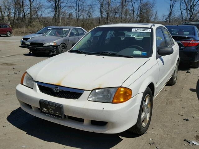 JM1BJ2234Y0299318 - 2000 MAZDA PROTEGE ES 白色 照片 2