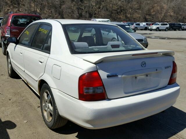 JM1BJ2234Y0299318 - 2000 MAZDA PROTEGE ES WHITE photo 3