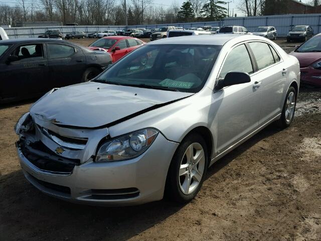 1G1ZG57B89F140727 - 2009 CHEVROLET MALIBU LS ვერცხლისფერი ფოტო 2