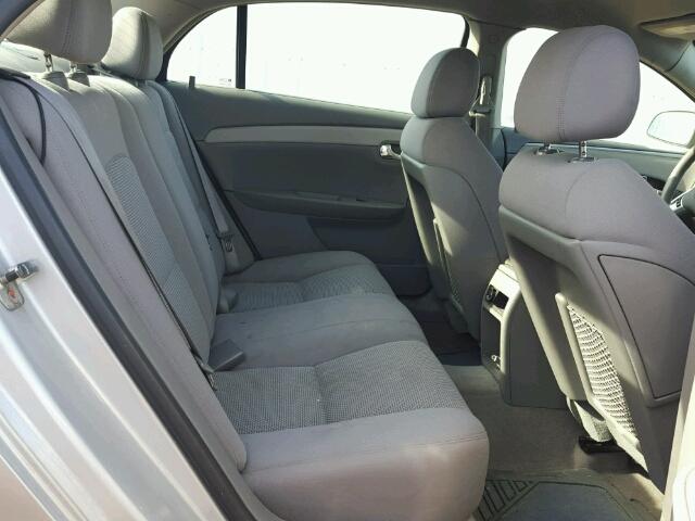 1G1ZG57B89F140727 - 2009 CHEVROLET MALIBU LS ვერცხლისფერი ფოტო 6