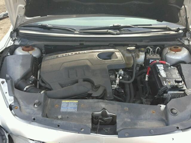 1G1ZG57B89F140727 - 2009 CHEVROLET MALIBU LS ვერცხლისფერი ფოტო 7