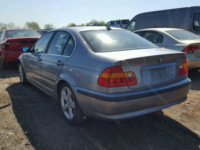 WBAEW53494PN34821 - 2004 BMW 330 XI GRAY photo 3