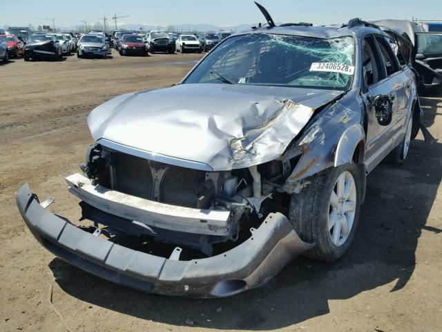 4S4BP61C796325346 - 2009 SUBARU OUTBACK 2. SILVER photo 2