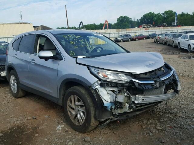 2HKRM4H54GH638381 - 2016 HONDA CR-V EX SILVER photo 1