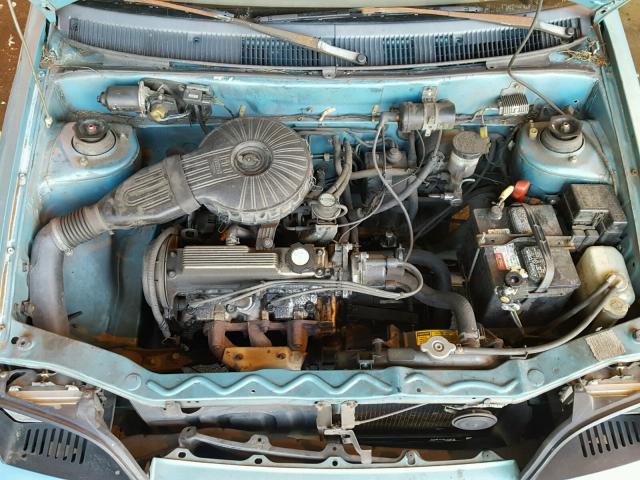 2C1MR2468N6793173 - 1992 GEO METRO BASE BLUE photo 7