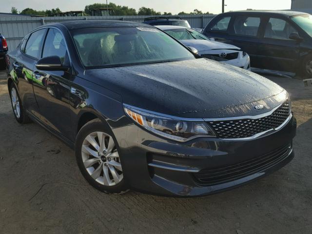 5XXGU4L32GG094620 - 2016 KIA OPTIMA EX CHARCOAL photo 1