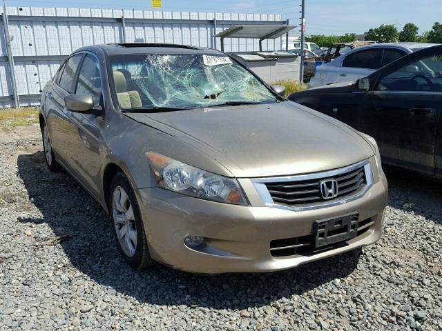 1HGCP36848A086587 - 2008 HONDA ACCORD EXL BROWN photo 1