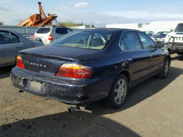 19UUA5665YA014684 - 2000 ACURA 3.2TL BLUE photo 4