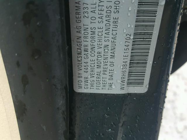 WVWRH63B41E154702 - 2001 VOLKSWAGEN PASSAT GLX 灰色 照片 10