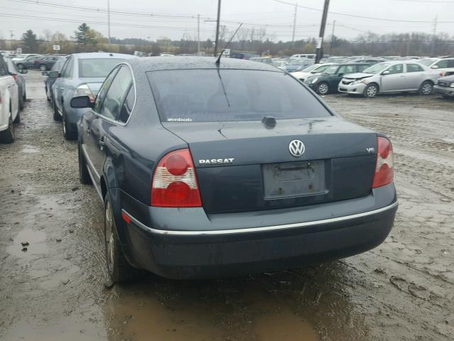 WVWRH63B41E154702 - 2001 VOLKSWAGEN PASSAT GLX 灰色 照片 3