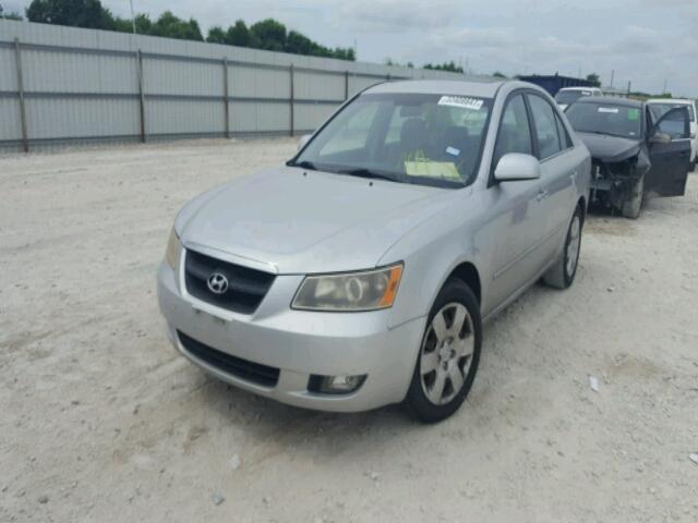 KMHEU46C66A104672 - 2006 HYUNDAI SONATA GLS SILVER photo 2