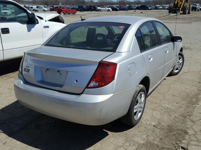 1G8AJ55F27Z182845 - 2007 SATURN ION LEVEL ვერცხლისფერი ფოტო 4
