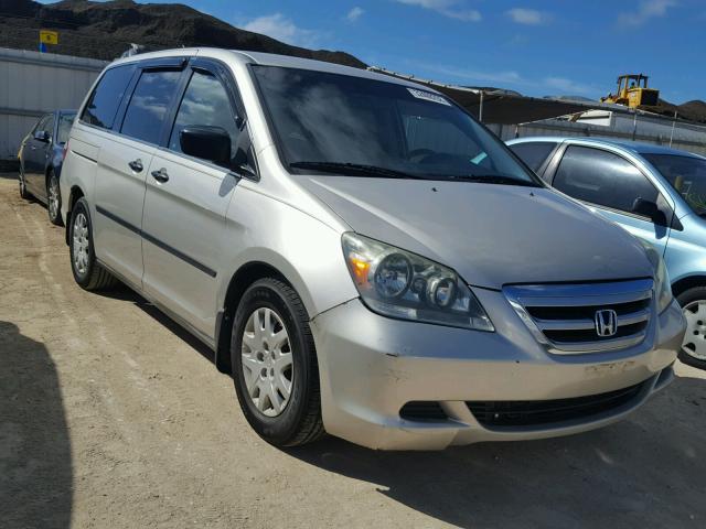 5FNRL38266B046562 - 2006 HONDA ODYSSEY LX SILVER photo 1