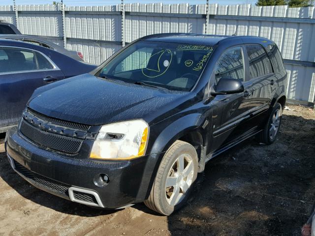 2CNDL037986074419 - 2008 CHEVROLET EQUINOX SP BLACK photo 2