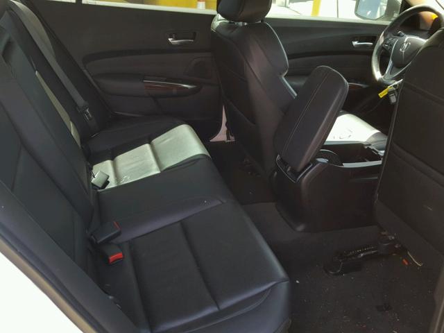 19UUB2F50GA005389 - 2016 ACURA TLX TECH WHITE photo 6