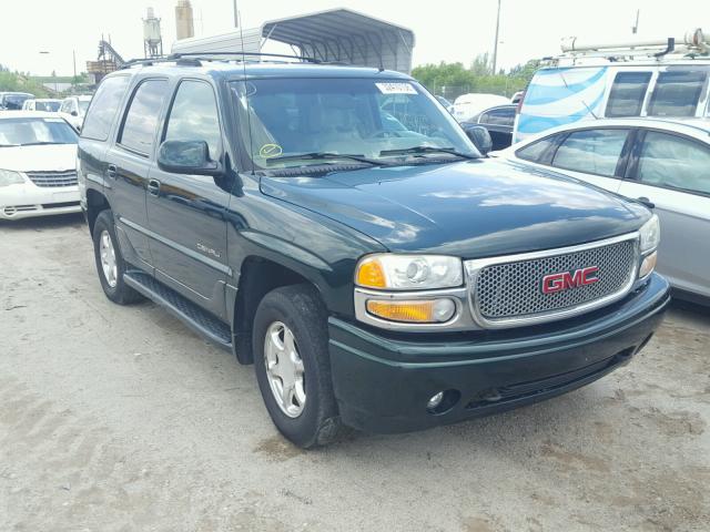 1GKEK63U92J160994 - 2002 GMC DENALI GREEN photo 1