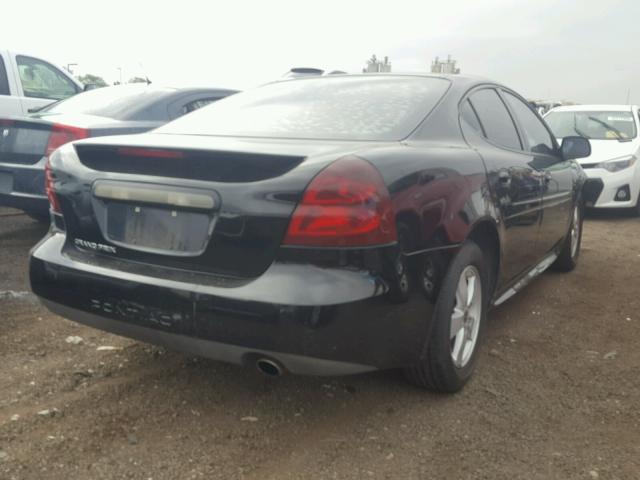 2G2WP552061280131 - 2006 PONTIAC GRAND PRIX BLACK photo 4