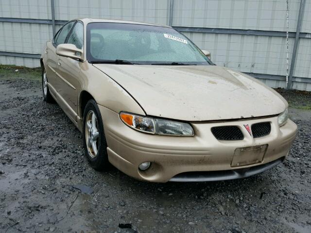 1G2WP52K01F182884 - 2001 PONTIAC GRAND PRIX GOLD photo 1