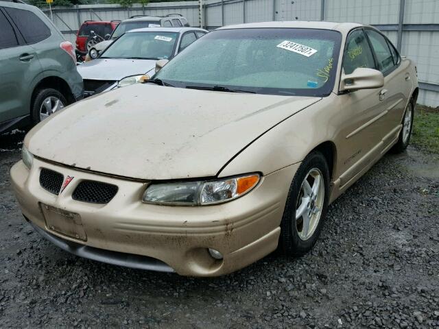 1G2WP52K01F182884 - 2001 PONTIAC GRAND PRIX GOLD photo 2