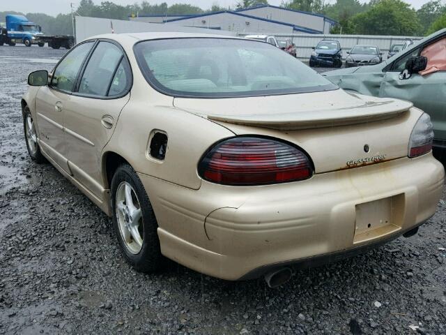 1G2WP52K01F182884 - 2001 PONTIAC GRAND PRIX GOLD photo 3