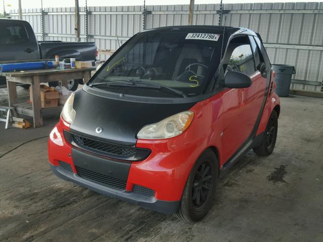 WMEEK31X68K127575 - 2008 SMART FORTWO PAS 红色 照片 2