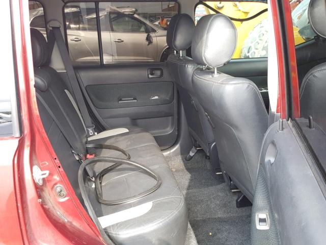 JTLKT324264098858 - 2006 TOYOTA SCION XB MAROON photo 6