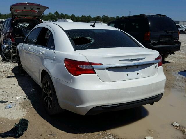 1C3CCBBB6DN699906 - 2013 CHRYSLER 200 TOURIN WHITE photo 3