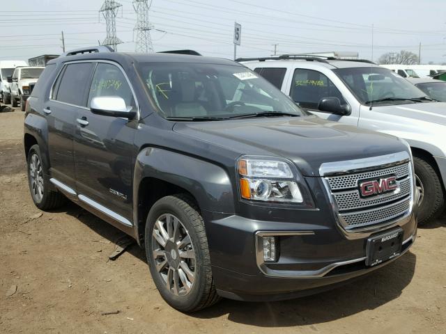 2GKFLVE30H6170495 - 2017 GMC TERRAIN DE GRAY photo 1