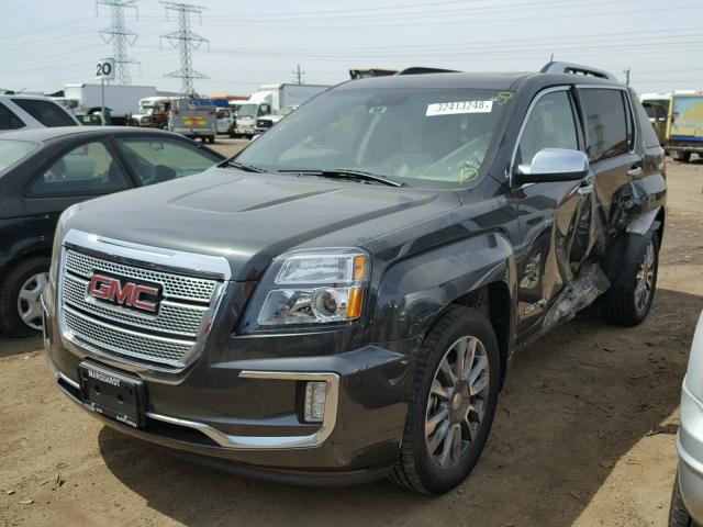 2GKFLVE30H6170495 - 2017 GMC TERRAIN DE GRAY photo 2