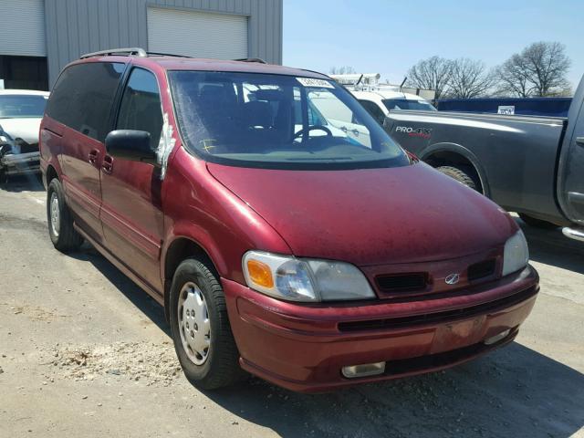 1GHDX03E1XD305671 - 1999 OLDSMOBILE SILHOUETTE MAROON photo 1