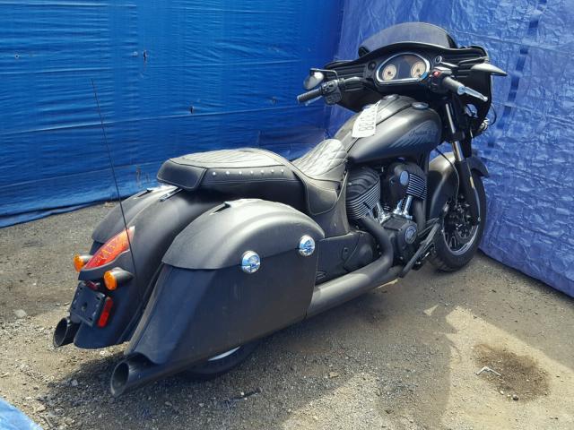 56KTCDAAXH3344149 - 2017 INDIAN MOTORCYCLE CO. CHIEFTAIN BLACK photo 4