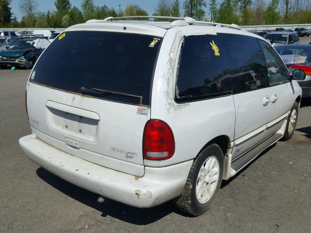 1B4GP45R3TB509045 - 1996 DODGE CARAVAN SE WHITE photo 4