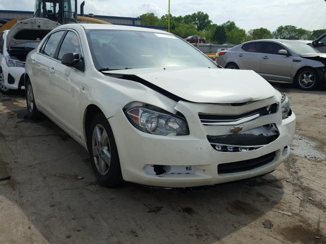 1G1ZG57B784266653 - 2008 CHEVROLET MALIBU LS თეთრი ფოტო 1